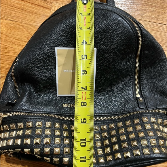 Michael Kors Backpack with gold studs. main image 2